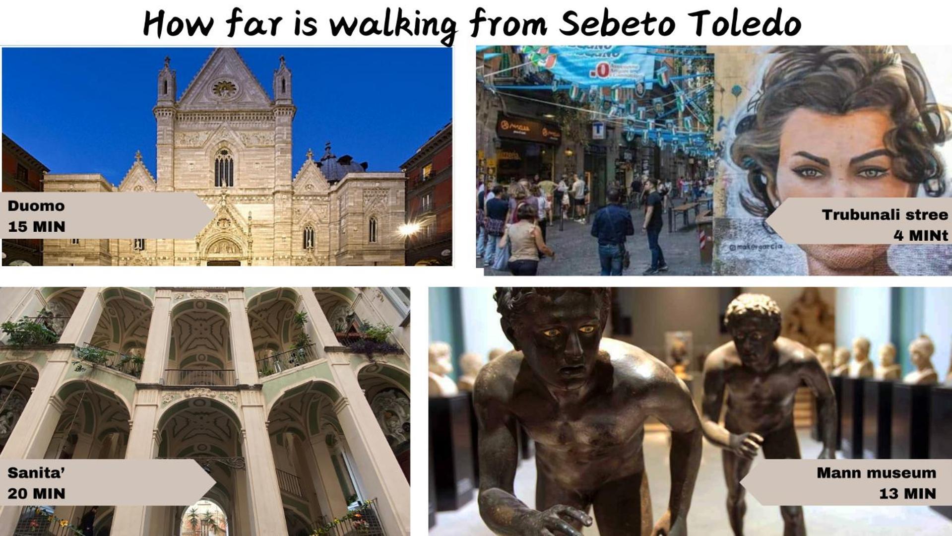 Sebeto Toledo Lägenhet Neapel Exteriör bild